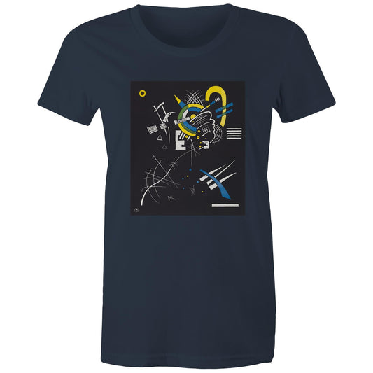 Small Worlds VII by Wassily Kandinsky - Women's Tee