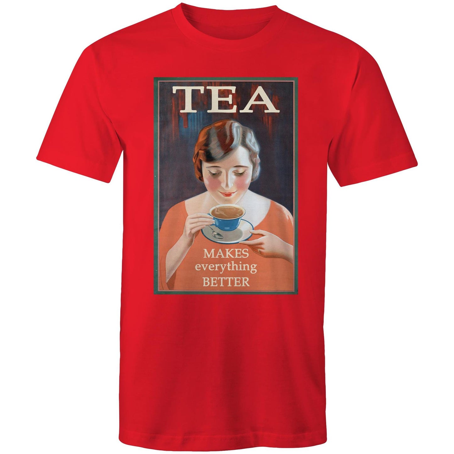 Tea Makes Everything Better - Mens T-Shirt