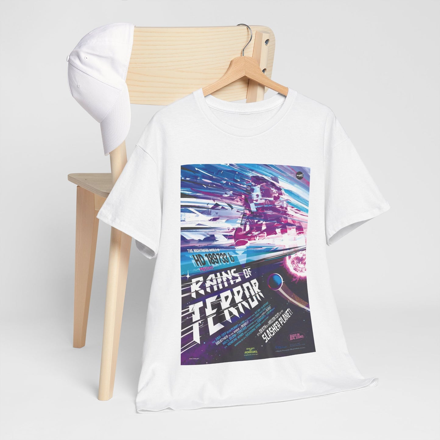 Rains of Terror by NASA - Unisex T-Shirt