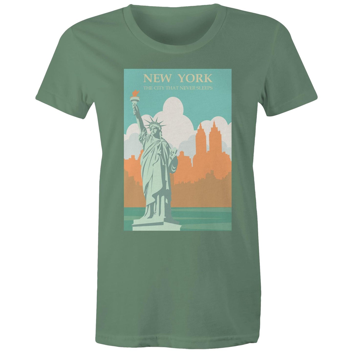 New York The City That Never Sleeps - Women's Tee