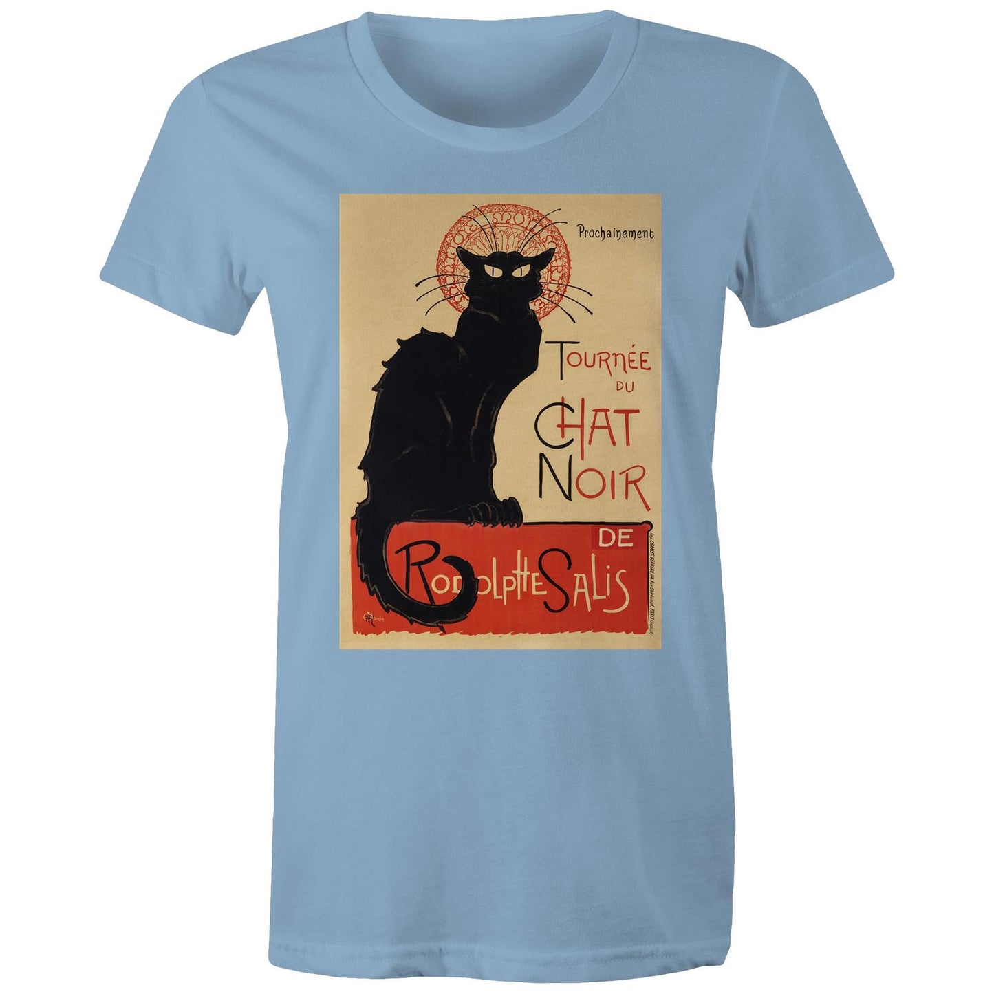 Tournée du Chat Noir by Théophile Alexandre Steinlen - Women's Tee