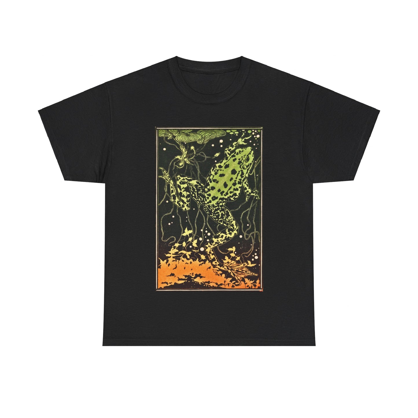 Swimming Frog by Julie de Graag - Unisex T-Shirt