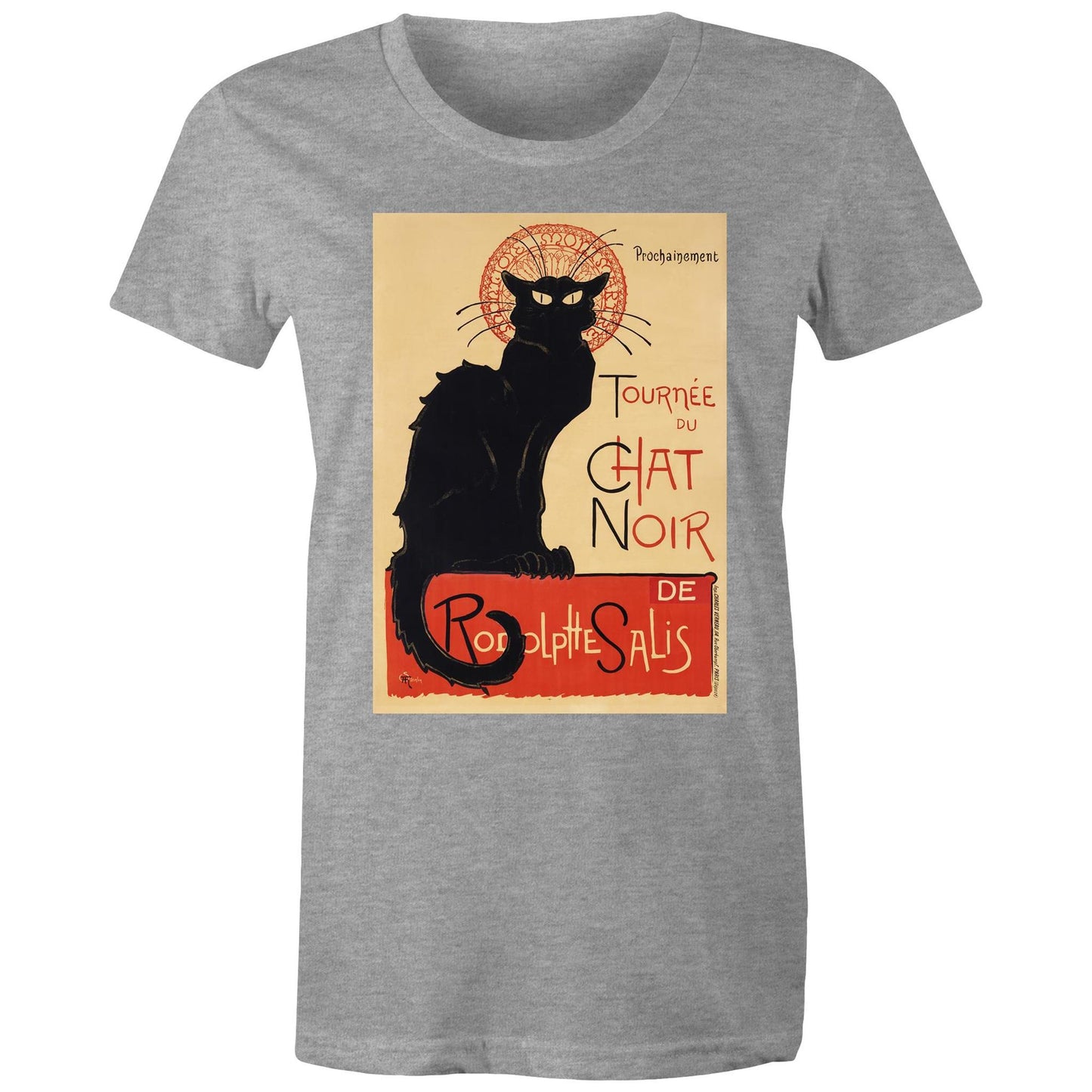 Tournée du Chat Noir by Théophile Alexandre Steinlen - Women's Tee