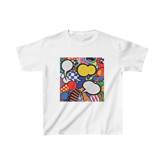 Pop Art Chat Bubble - Kids T-Shirt