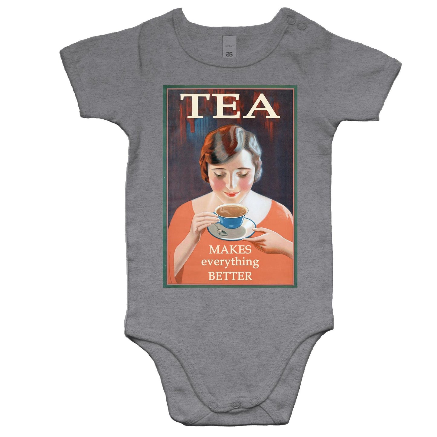 Tea Makes Everything Better - Baby Onesie Romper