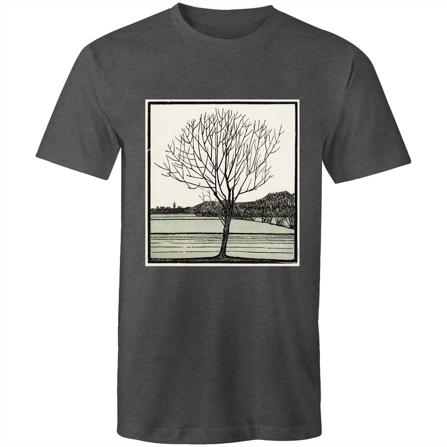 Bald Tree by Julie de Graag - Mens T-Shirt