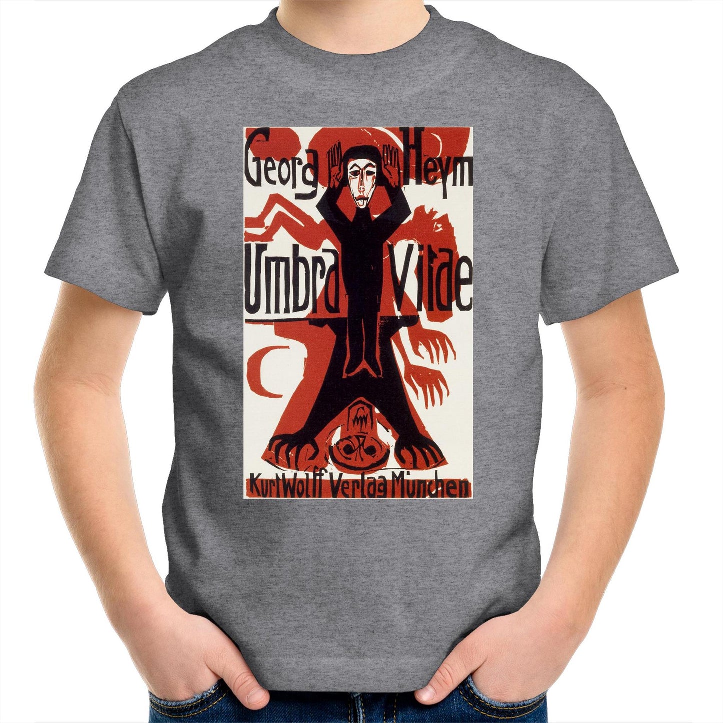 Shadow of Life by Ernst Ludwig Kirchner & Kurt Wolff - Kids T-Shirt