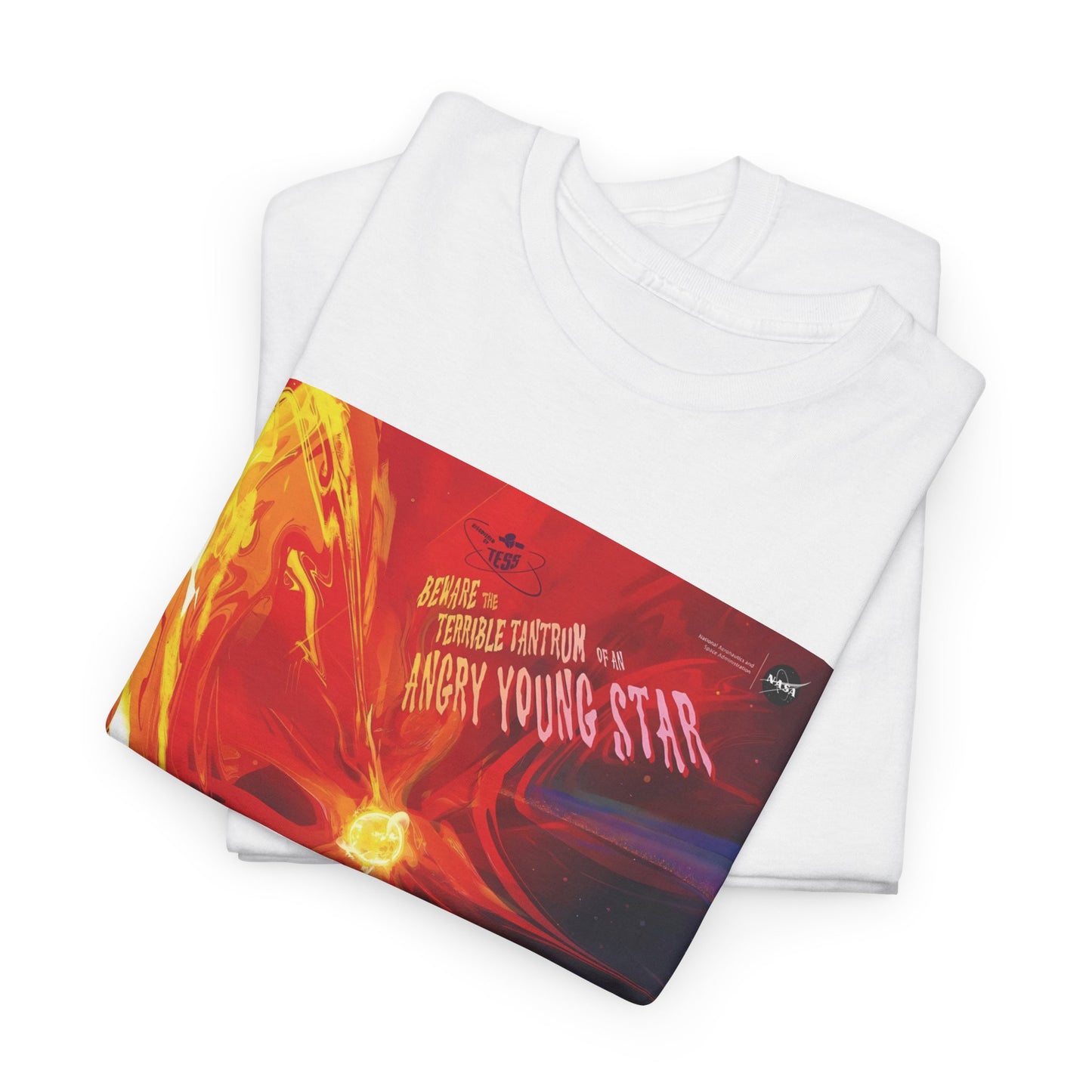 Flares of Fury by NASA - Unisex T-Shirt