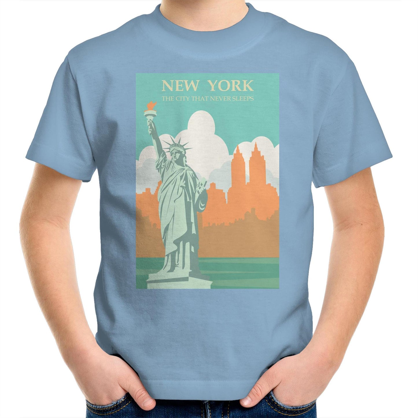 New York The City That Never Sleeps - Kids T-Shirt