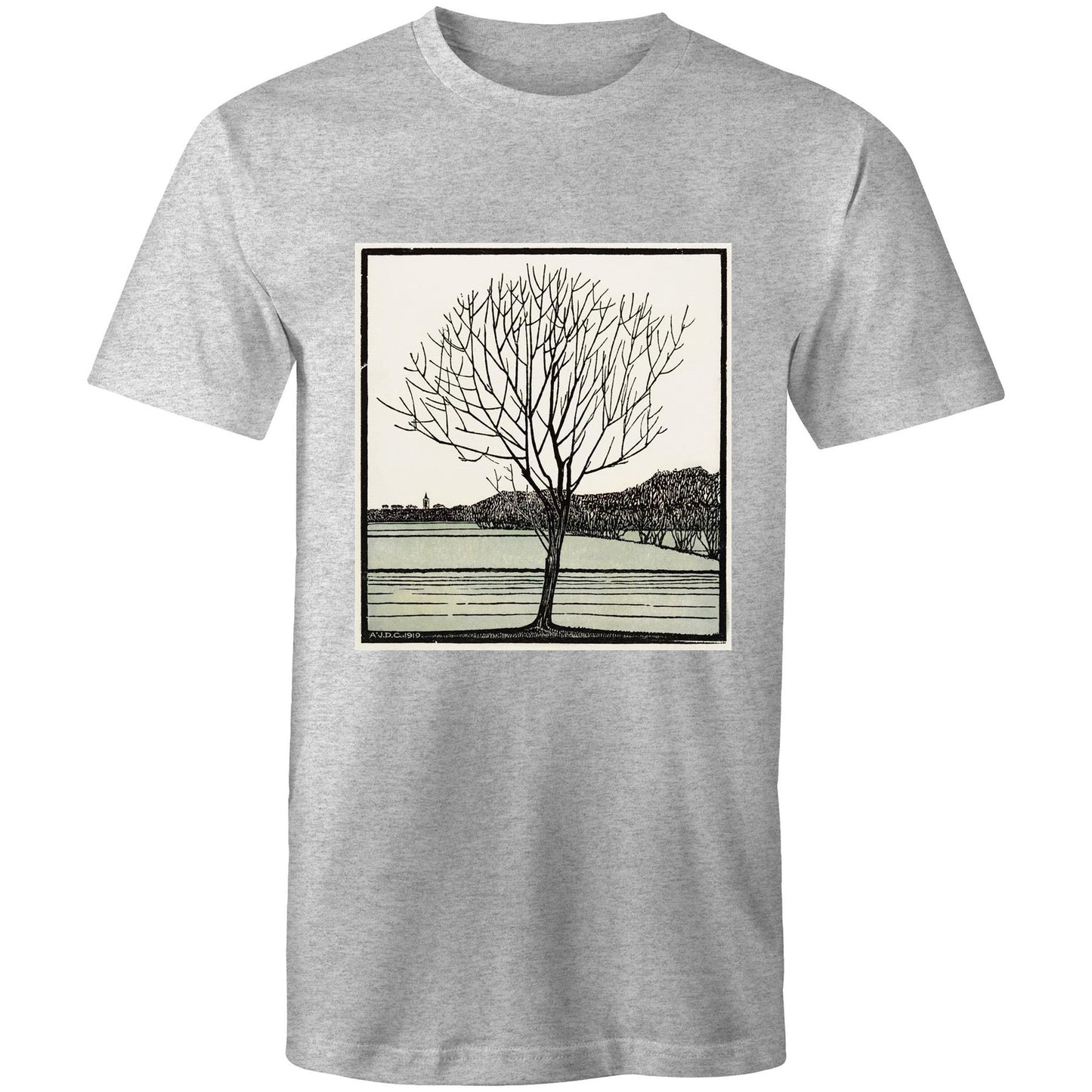 Bald Tree by Julie de Graag - Mens T-Shirt