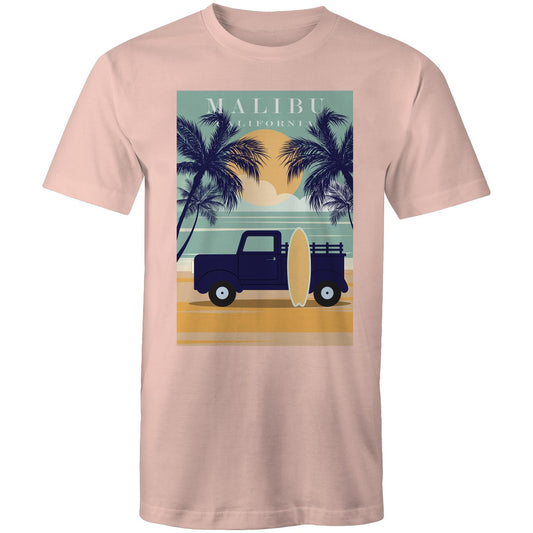 Malibu California - Mens T-Shirt