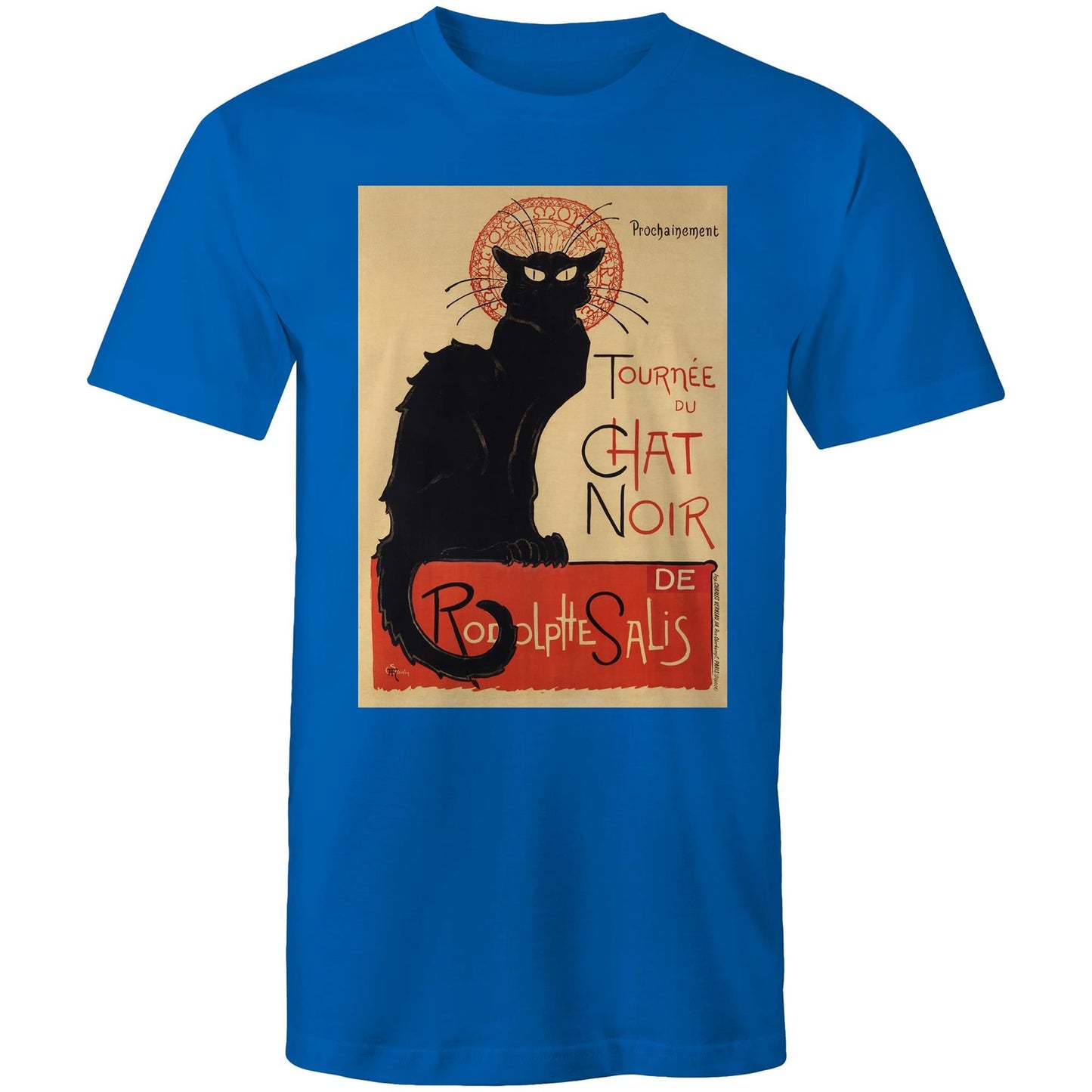 Tournée du Chat Noir by Théophile Alexandre Steinlen - Mens T-Shirt