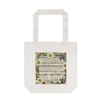 Christmas Music - Cotton Tote Bag