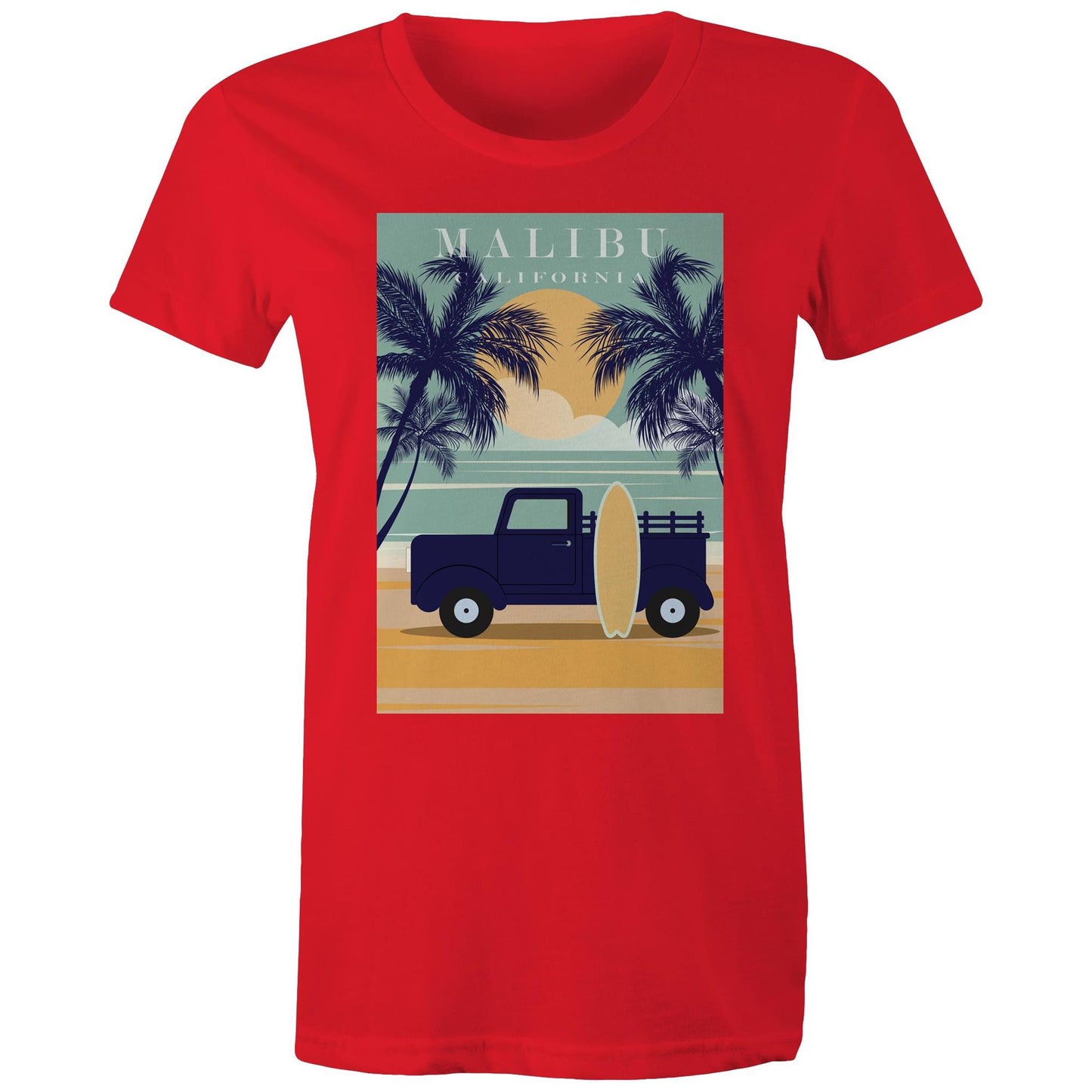 Malibu California - Women's Tee