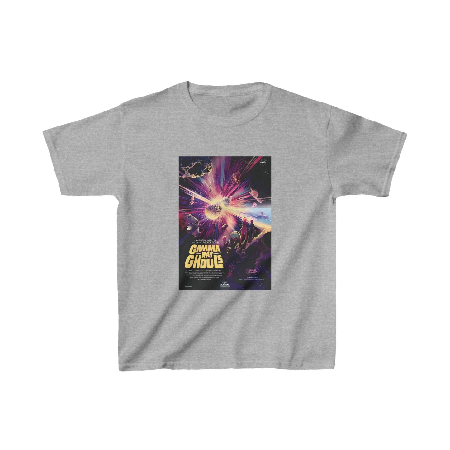 Gamma Ray Ghouls by NASA - Kids T-Shirt