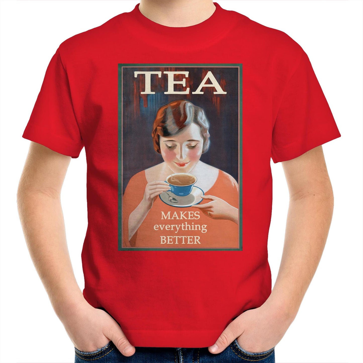 Tea Makes Everything Better - Kids T-Shirt