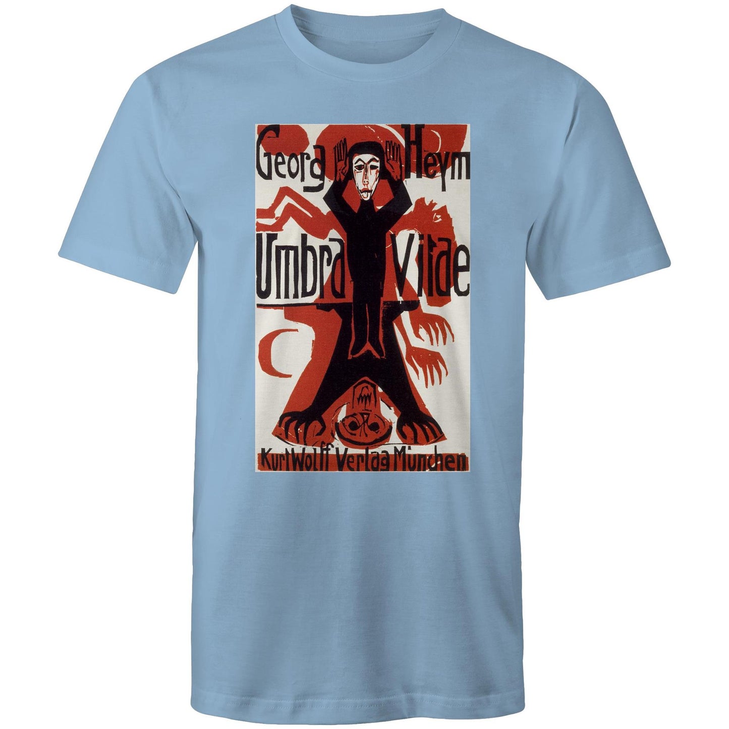 Shadow of Life by Ernst Ludwig Kirchner & Kurt Wolff - Mens T-Shirt