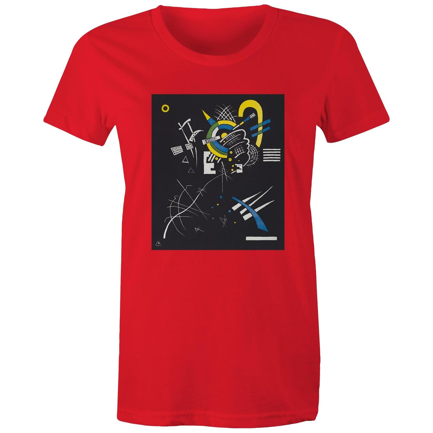 Small Worlds VII by Wassily Kandinsky - Women's Tee