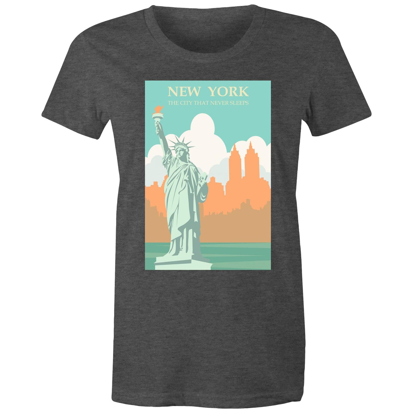 New York The City That Never Sleeps - Women's Tee