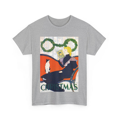 Vintage Christmas (1894) by Edward Penfield - Unisex T-Shirt