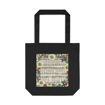 Christmas Music - Cotton Tote Bag