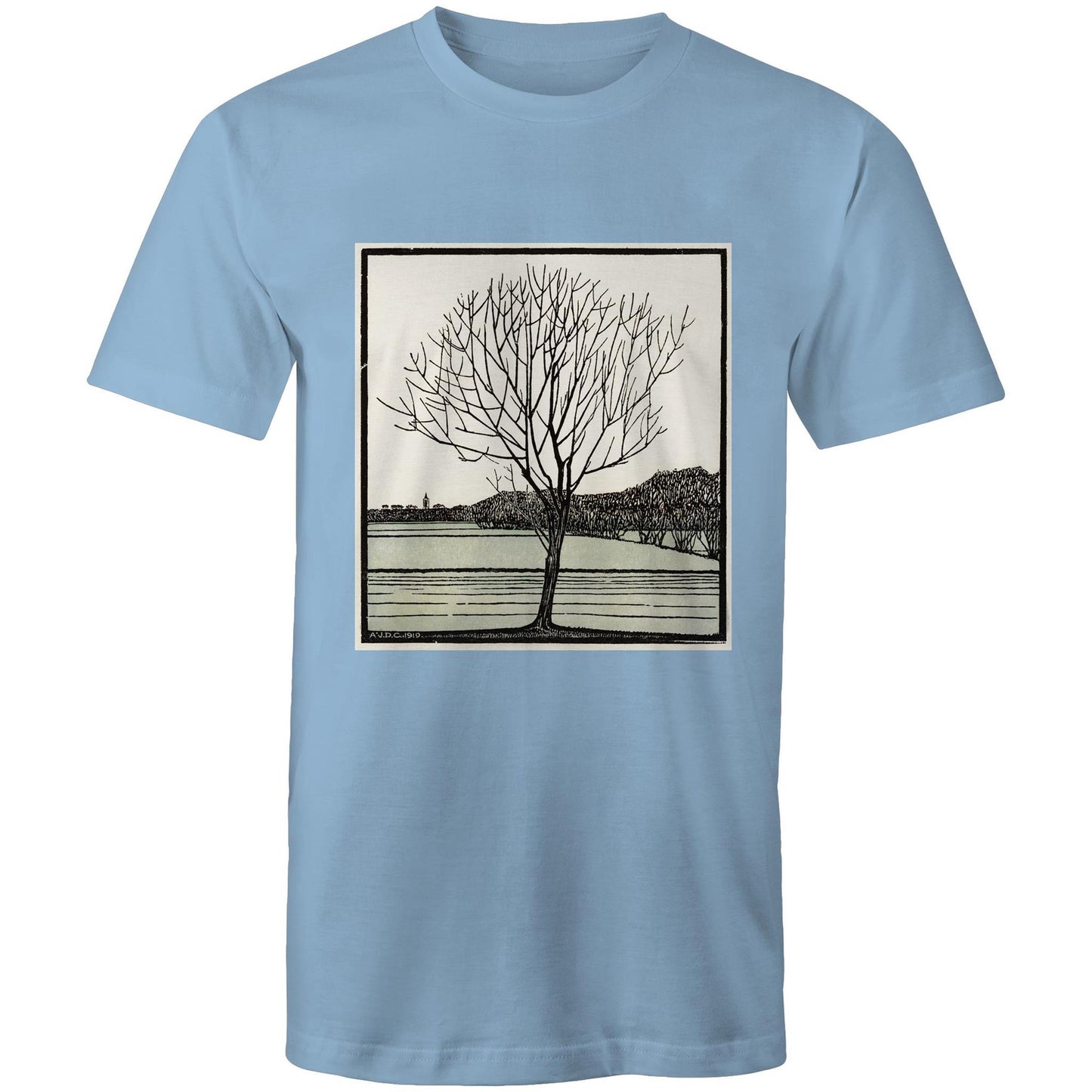 Bald Tree by Julie de Graag - Mens T-Shirt