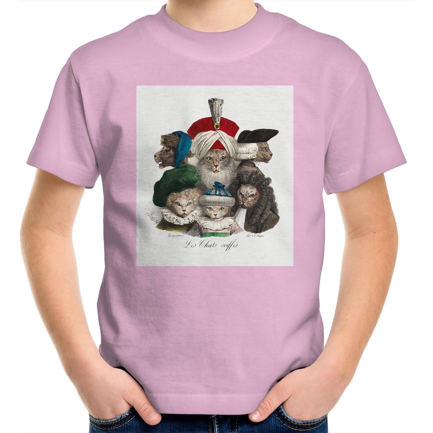 Les Chats Coiffes by Boissy - Kids T-Shirt