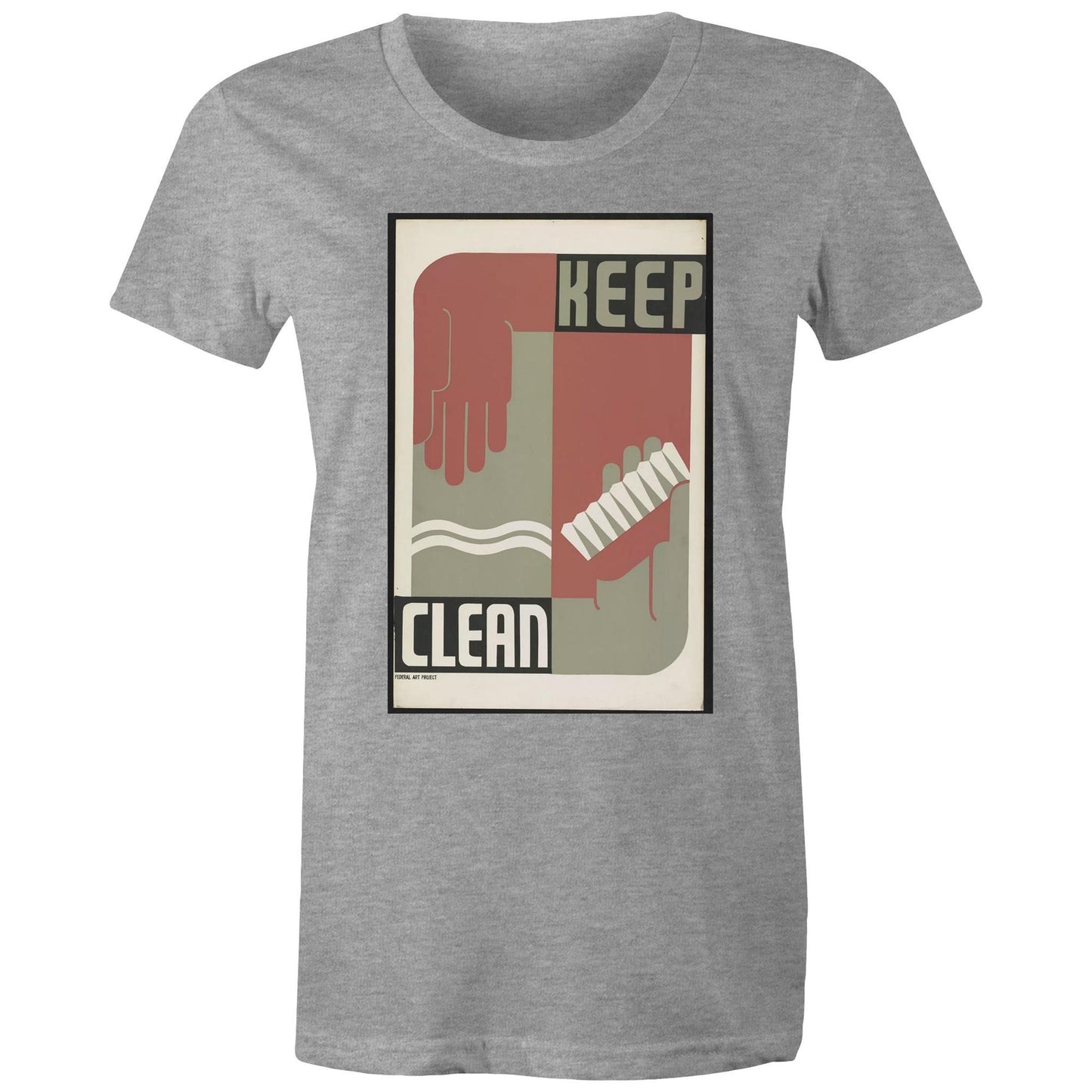 Keep Clean by Erik Hans Krause - Women's Tee