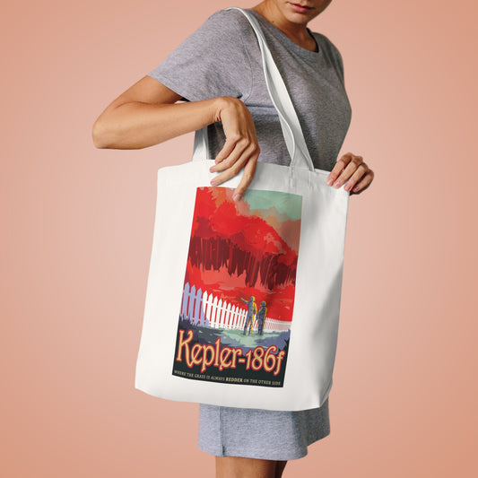 Kepler186f by NASA - Cotton Tote Bag