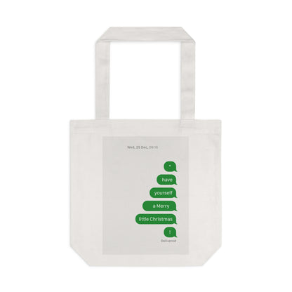 Christmas Message - Cotton Tote Bag