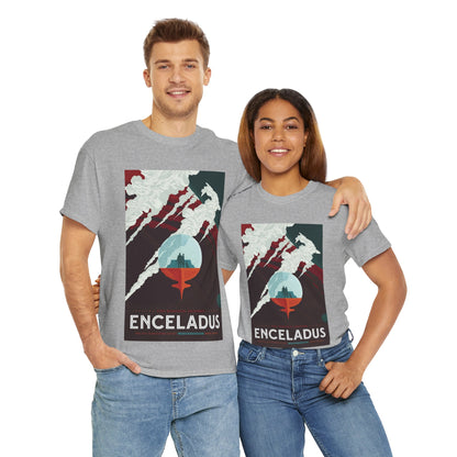 Enceladus by NASA - Unisex T-Shirt