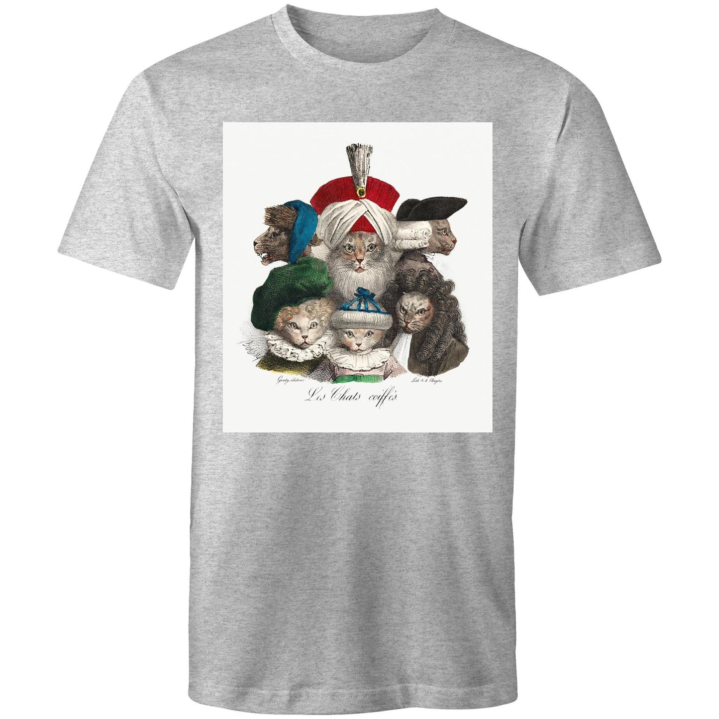 Les Chats Coiffes by Boissy - Mens T-Shirt