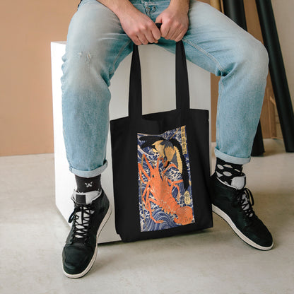 Lobster by Utagawa Kuniyoshi - Cotton Tote Bag