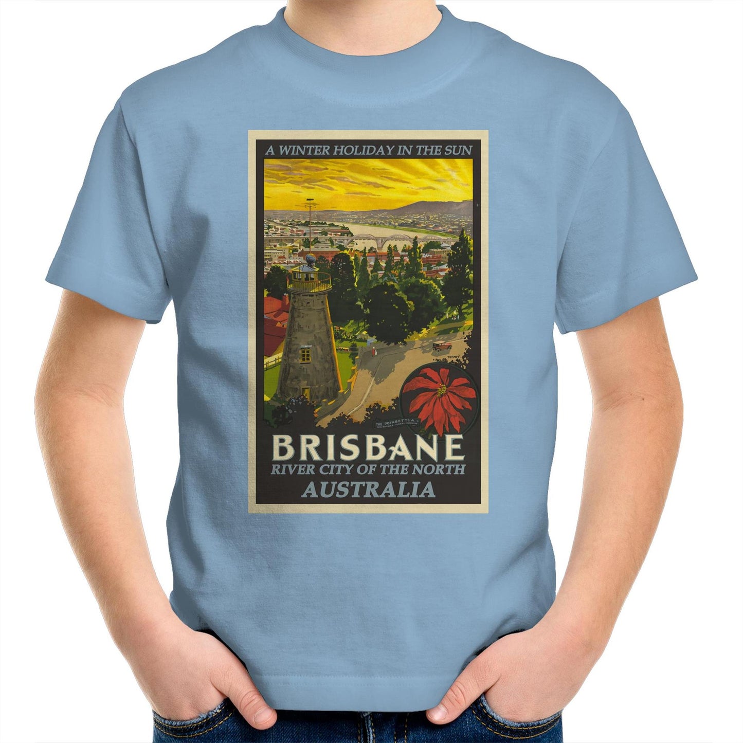 Brisbane Australia - Kids T-Shirt