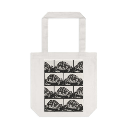 Turtle by Julie de Graag - Cotton Tote Bag