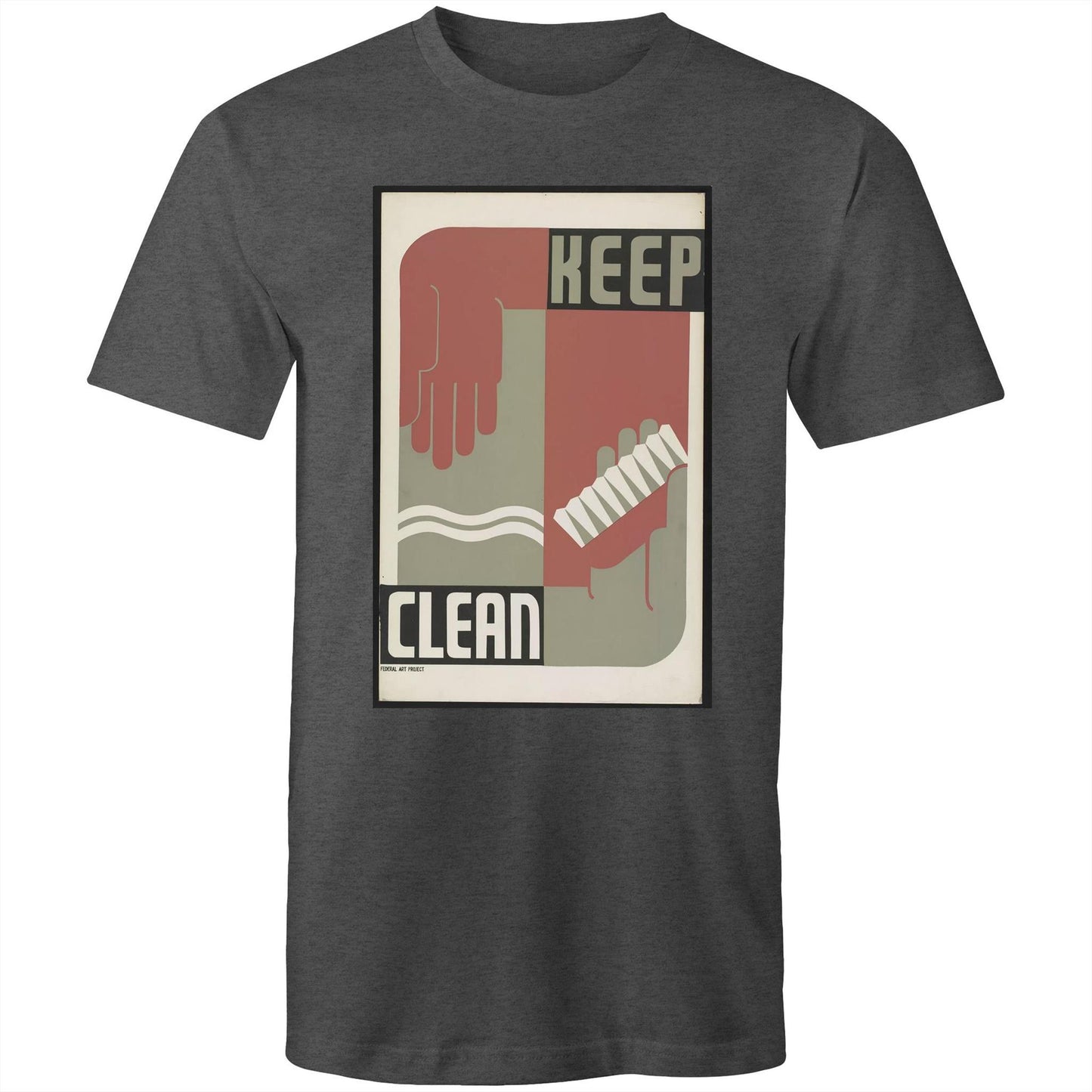 Keep Clean by Erik Hans Krause - Mens T-Shirt