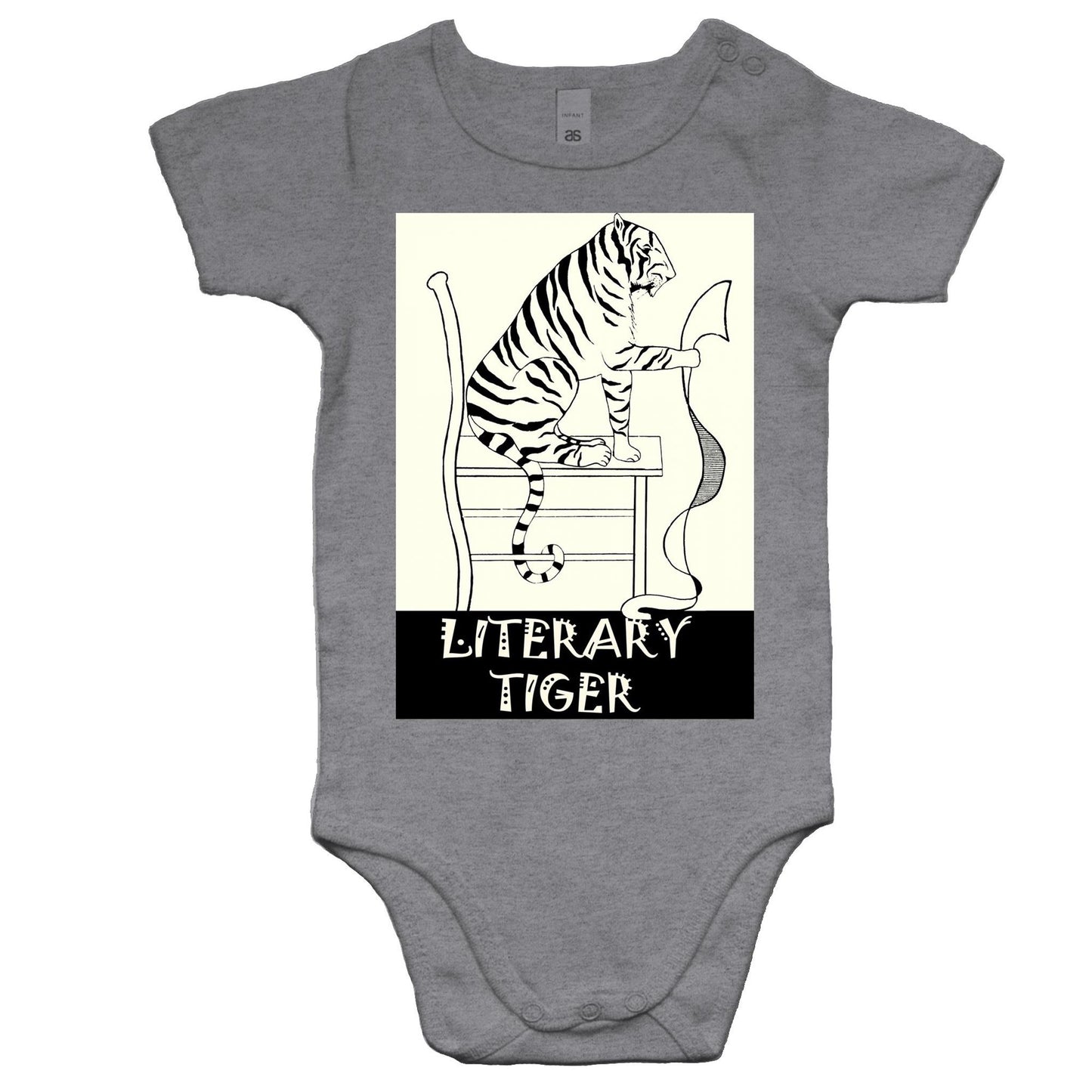 Literary Tiger - Baby Onesie Romper