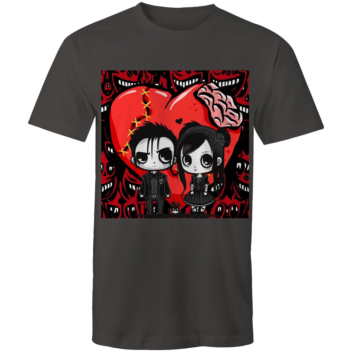 Red And Black Halloween - Mens T-Shirt