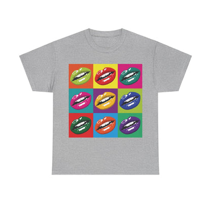 Mouth Lips Pop Art - Unisex T-Shirt