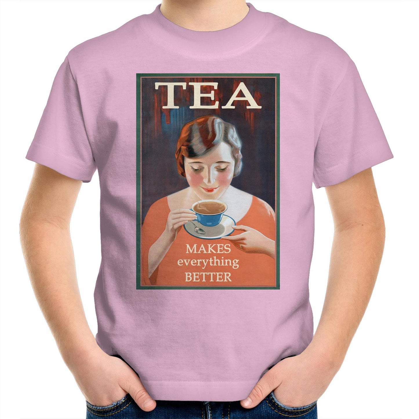 Tea Makes Everything Better - Kids T-Shirt