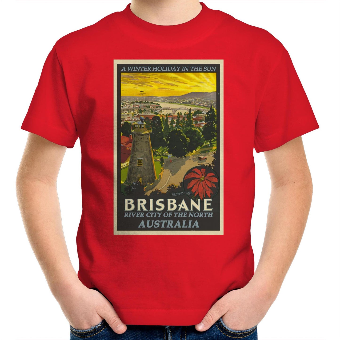 Brisbane Australia - Kids T-Shirt