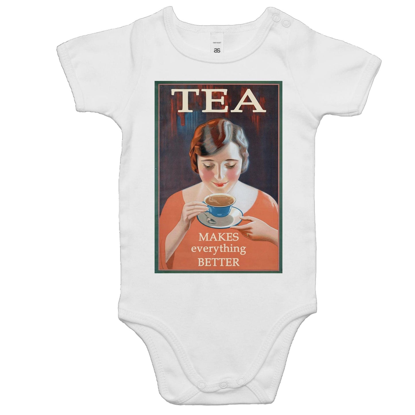 Tea Makes Everything Better - Baby Onesie Romper