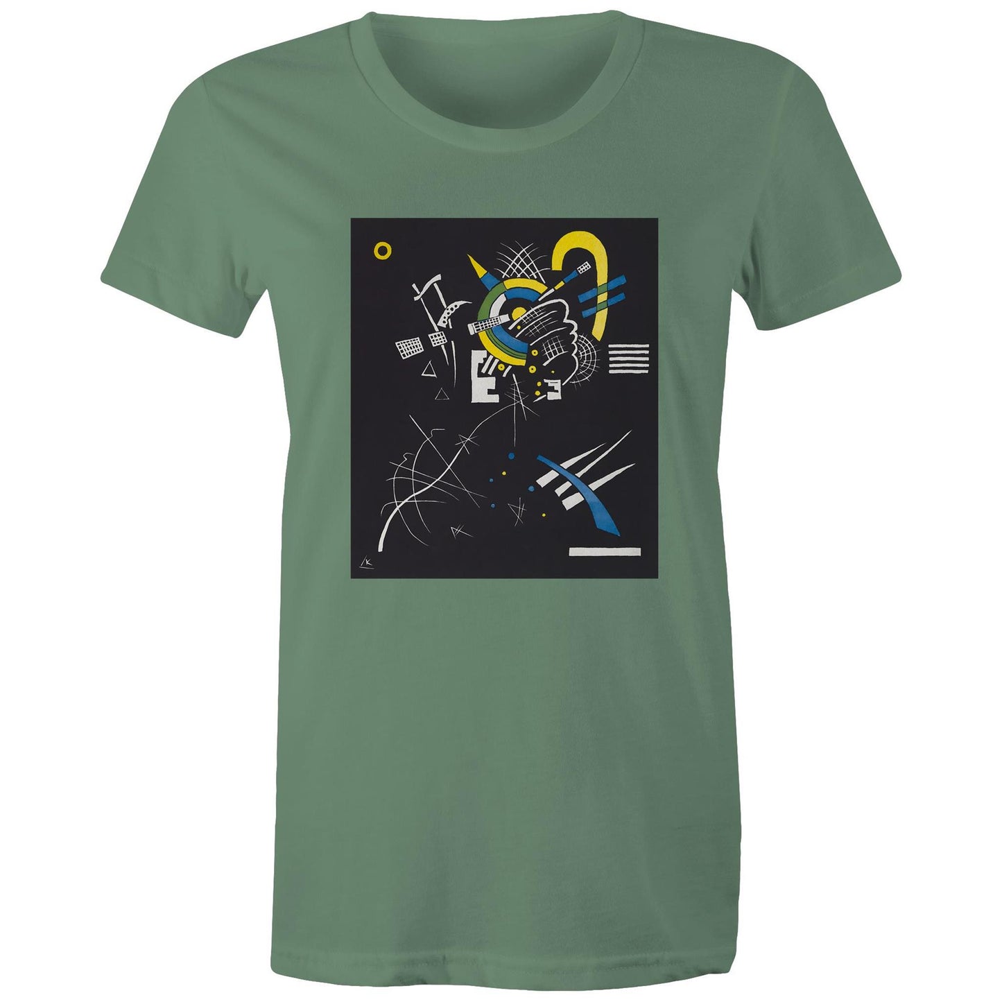 Small Worlds VII by Wassily Kandinsky - Women's Tee