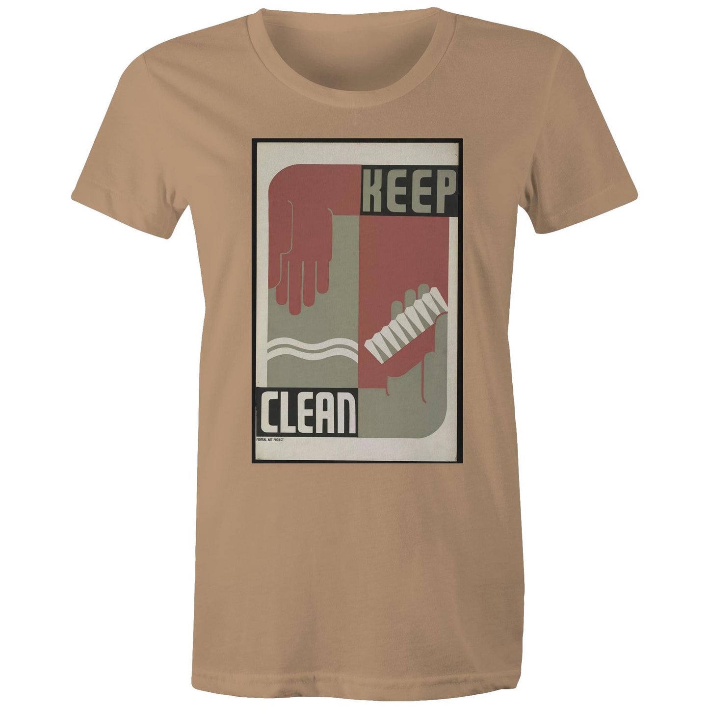 Keep Clean by Erik Hans Krause - Women's Tee