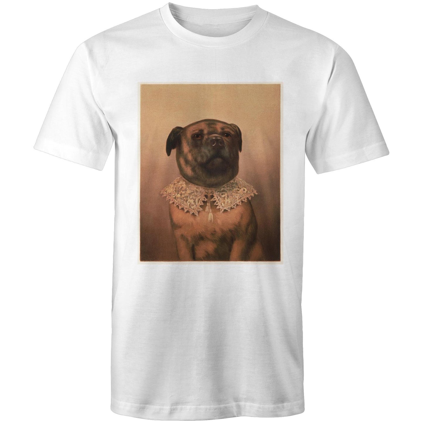 Uncle Tobey Dog by Frederick Dielman - Mens T-Shirt