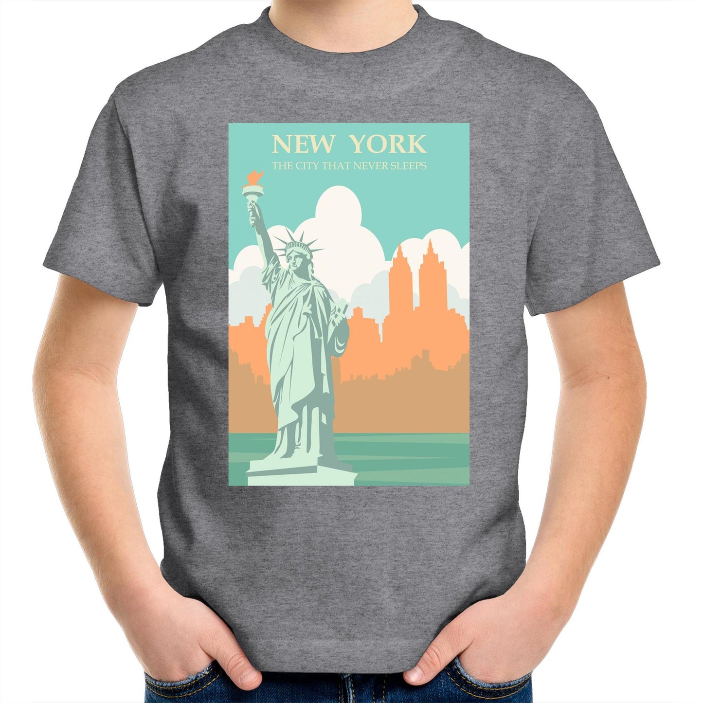 New York The City That Never Sleeps - Kids T-Shirt