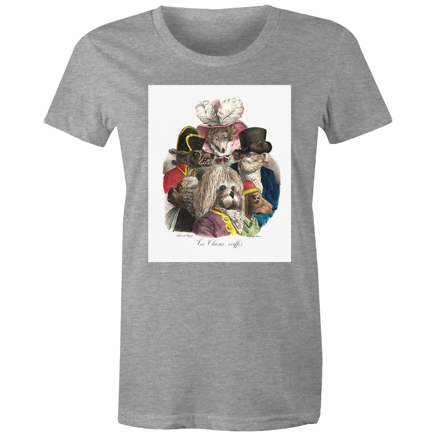 Les Chiens Coiffes by Boissy - Women's Tee