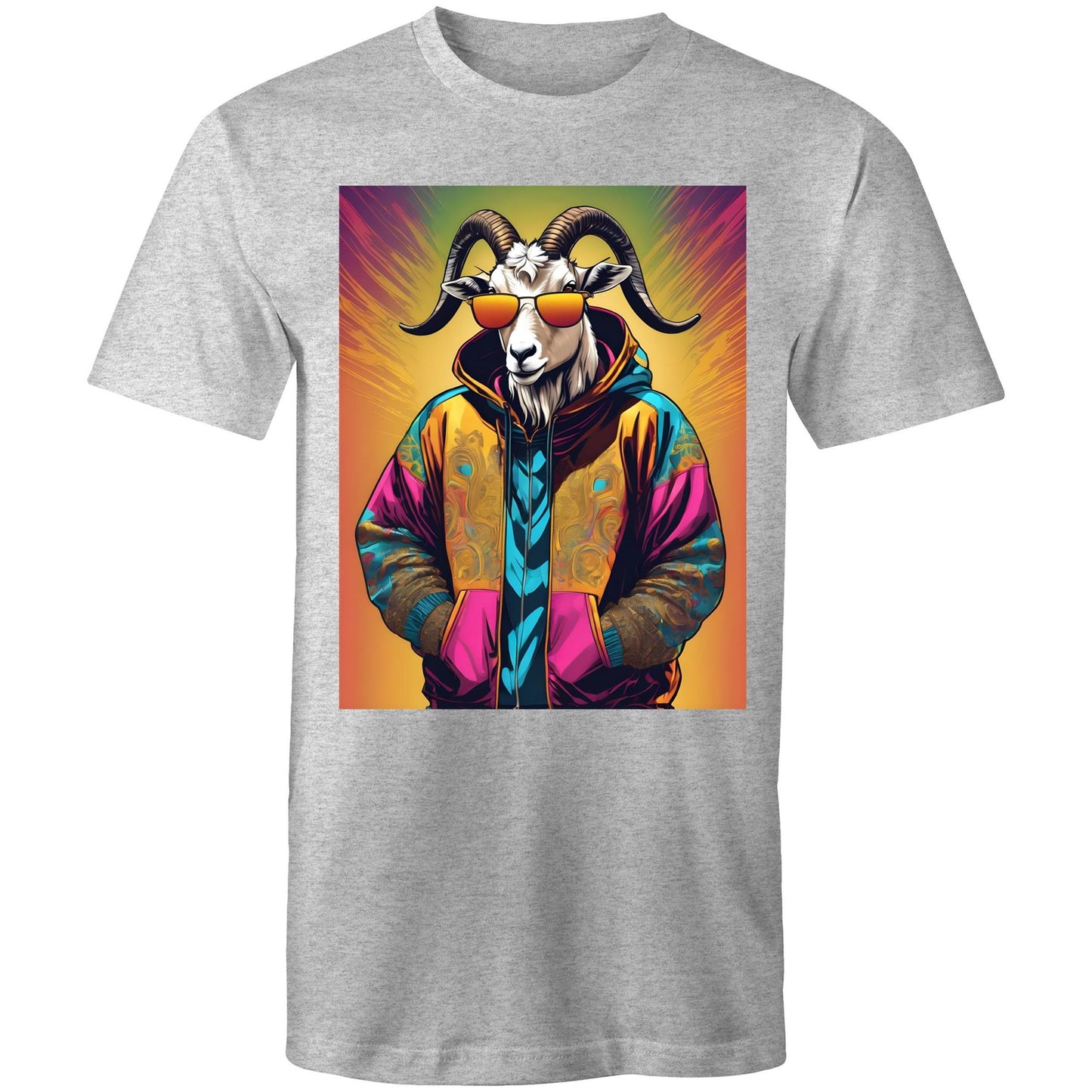 Goat In Hoodie - Mens T-Shirt