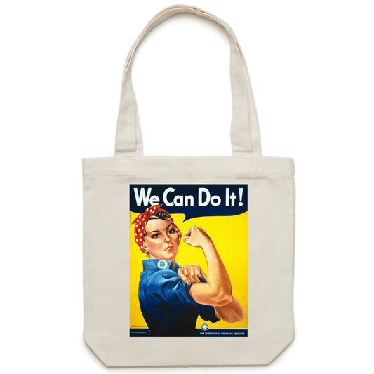 We Can Do It - Canvas Tote Bag