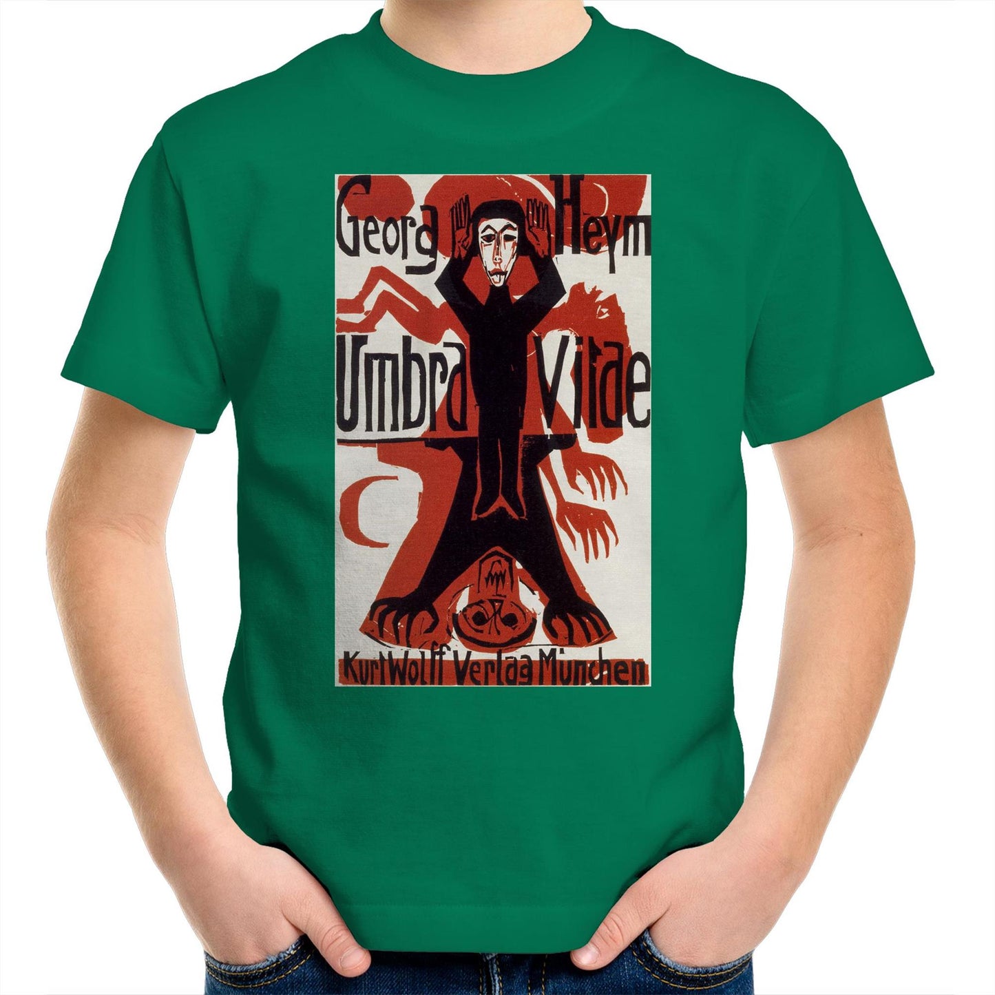 Shadow of Life by Ernst Ludwig Kirchner & Kurt Wolff - Kids T-Shirt